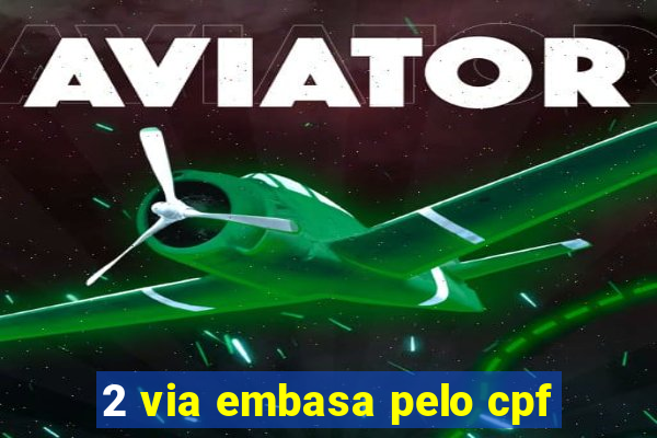 2 via embasa pelo cpf